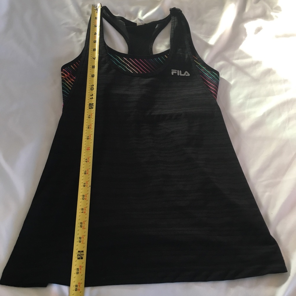 Fila top with sports bra Tank Sz Medium - Picture 15 of 15